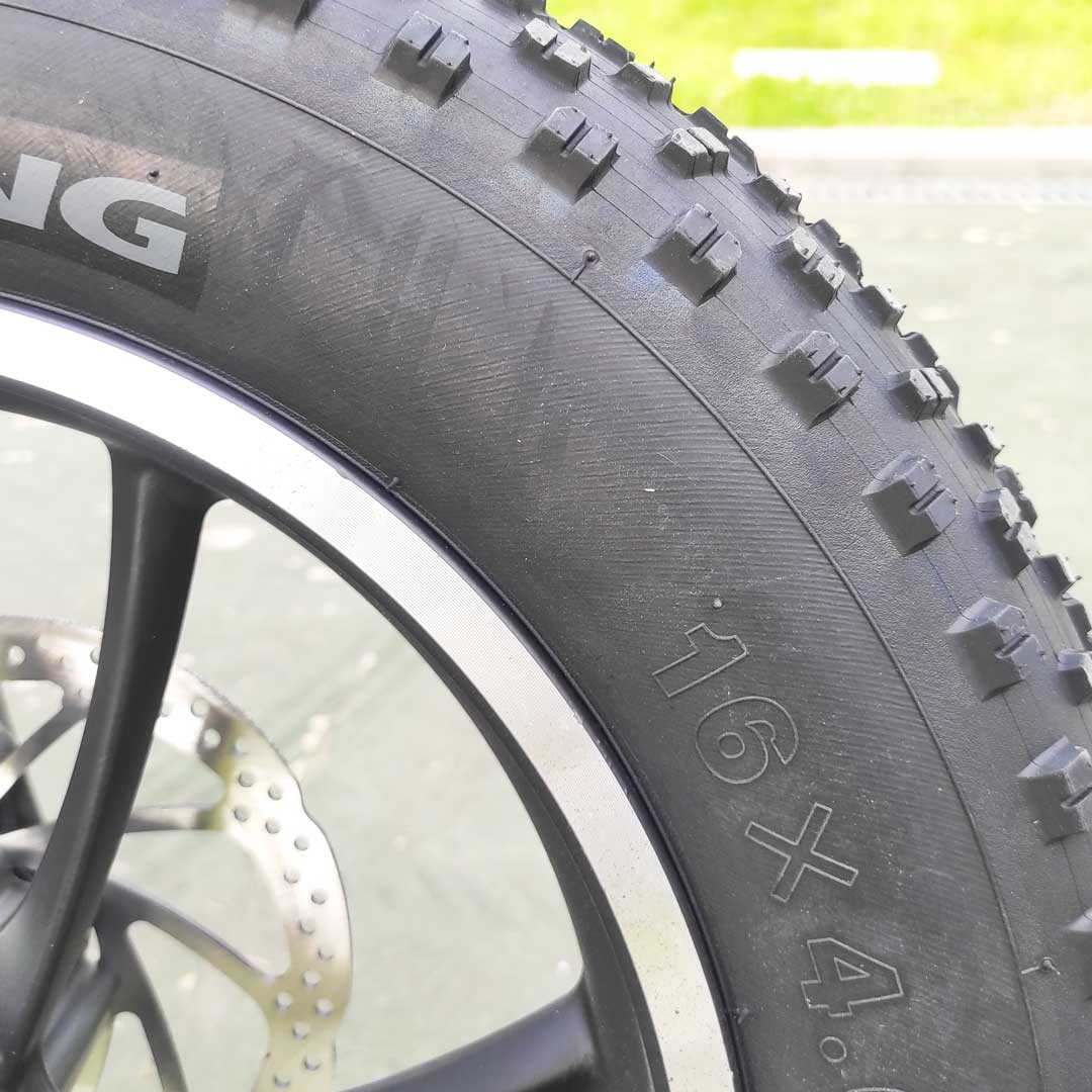 Uragano Little 16" v1.2 250W 48V Potenziata freni idraulici