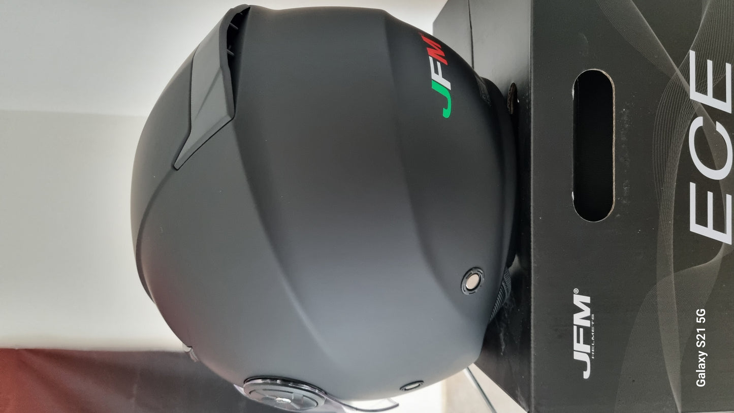 Casco jet doppia visiera