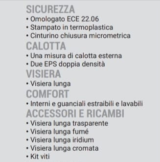 300 VISIERA LUNGA